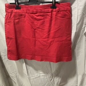 Croft & Barrow Red skort for Casual Wear